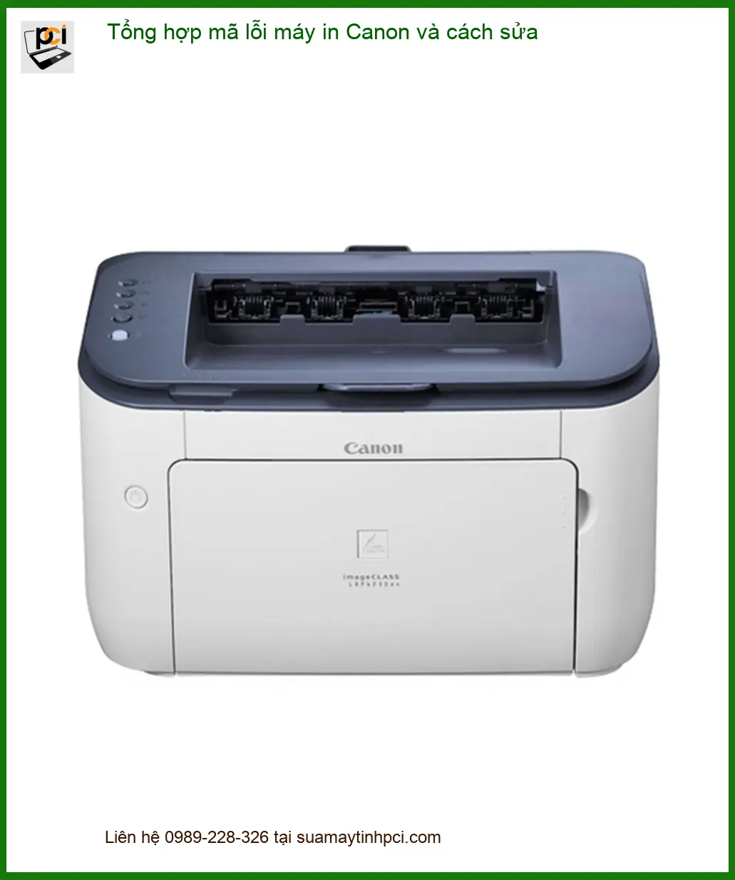 Thủ thuật Máy in Tổng hợp mã lỗi máy Canon – Cách tự xử lý tại nhà