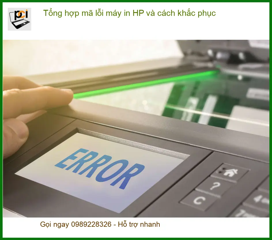 Thủ thuật Máy in Tổng hợp mã lỗi HP, cách khắc phục – Tự xử lý tại nhà
