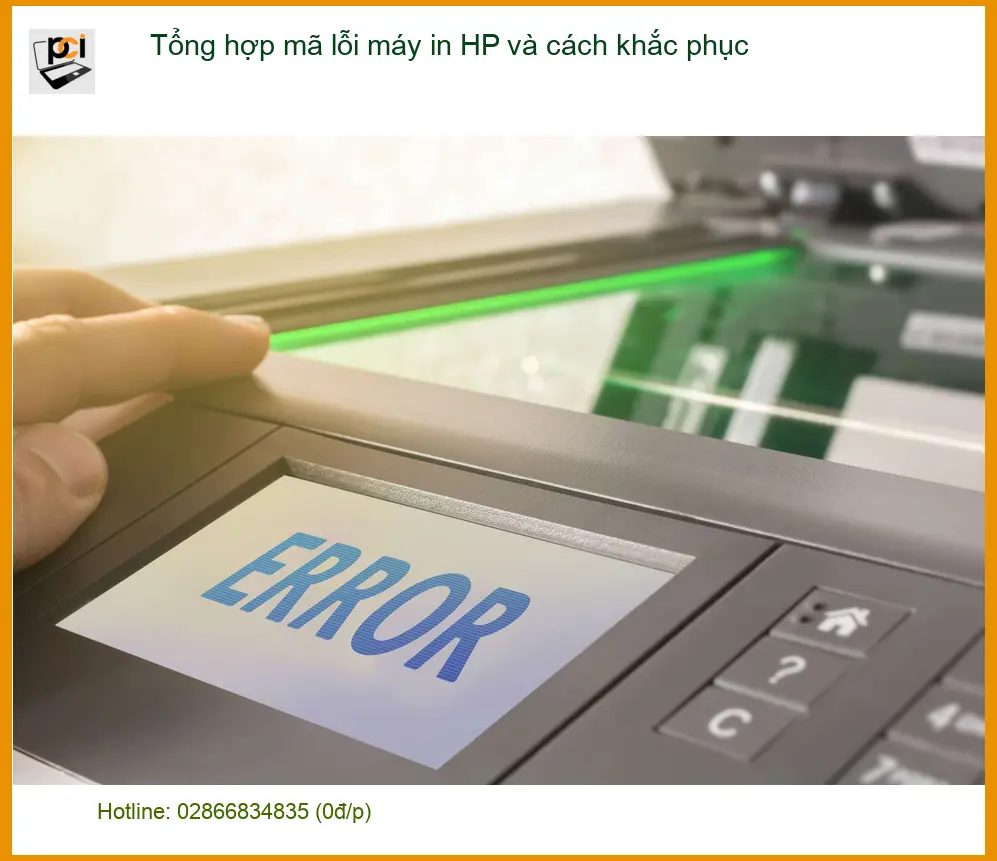Thủ thuật Máy in Tổng hợp mã lỗi HP – Cách tự xử lý tại nhà hiệu quả