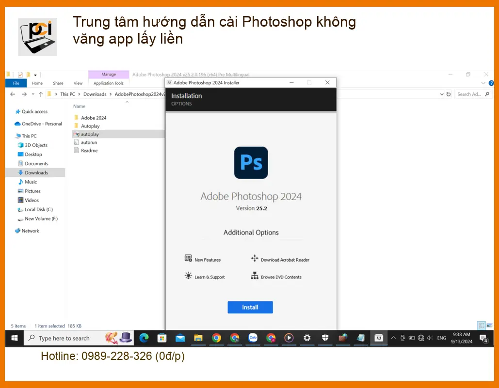 Thủ thuật cài Photoshop không văng app – Trung tâm hỗ trợ nhanh