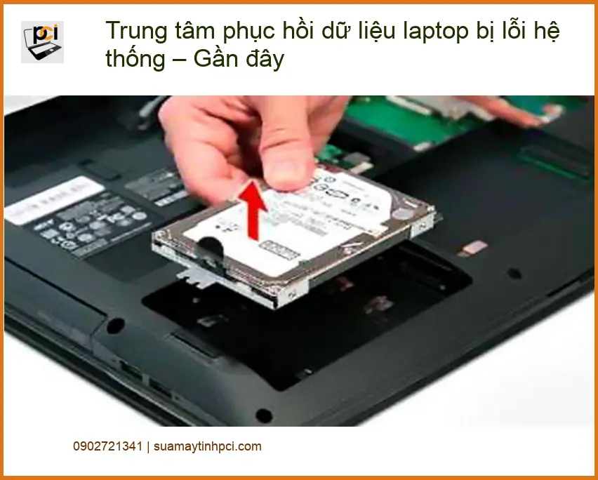 Khôi Phục Dữ Liệu Laptop Lỗi Hệ Thống – Trung Tâm Phục Hồi Nhanh TPHCM