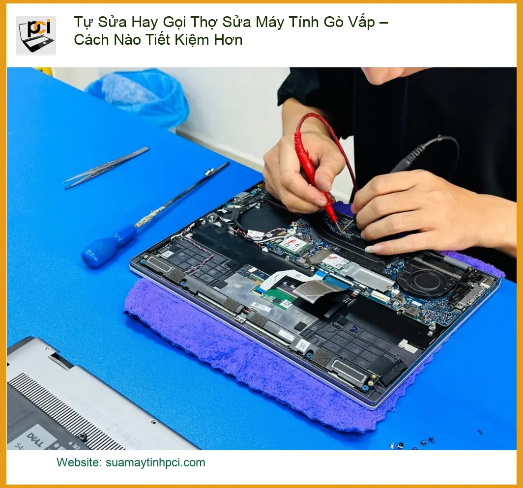 Sửa máy tính Gò Vấp: Tự Sửa Hay Gọi Thợ? – Giải Pháp Tiết Kiệm