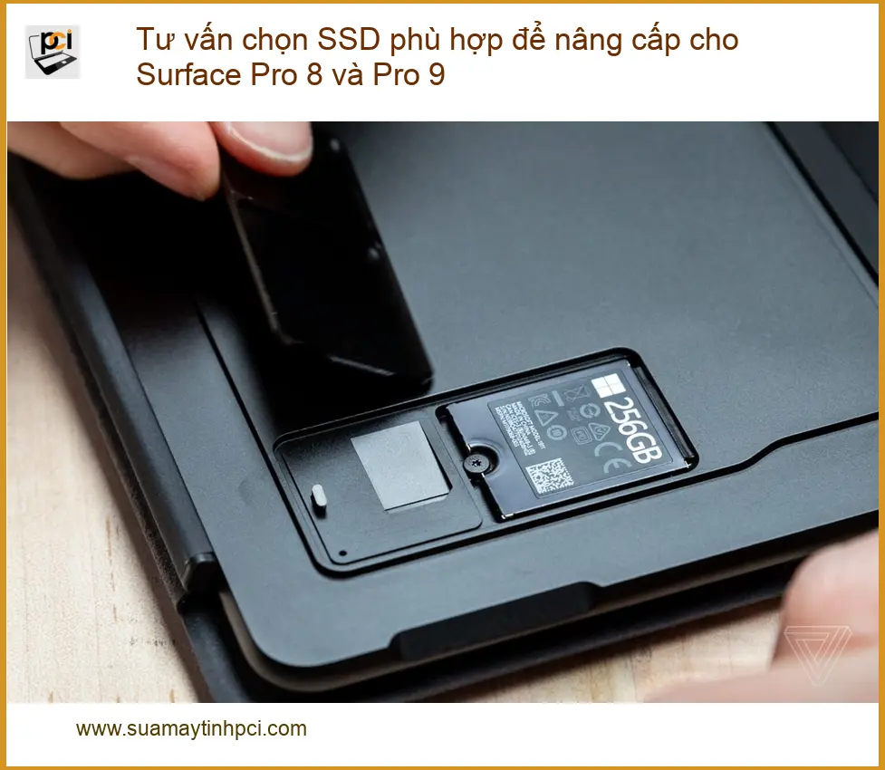 Tư vấn chọn SSD nâng cấp cho Surface Pro 8, 9 – Chuyên gia kỹ thuật