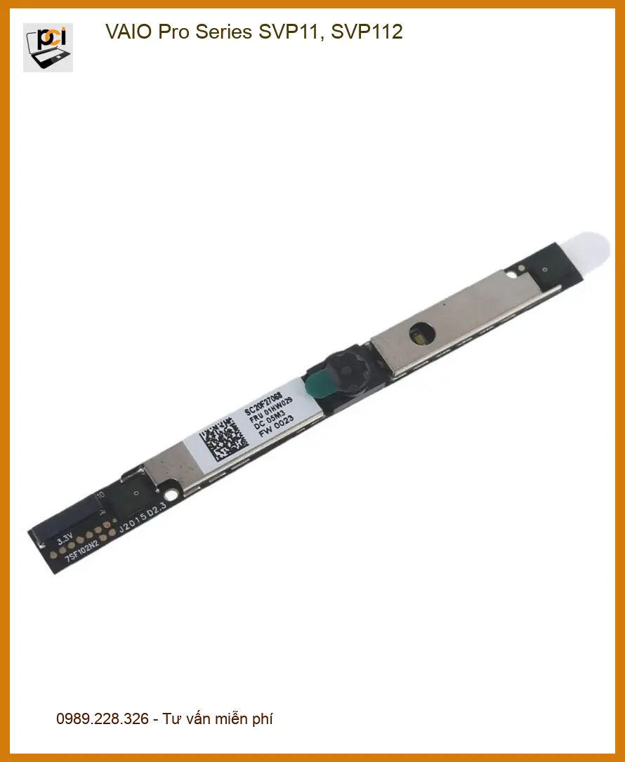 Sửa Webcam Laptop VAIO SVP11, SVP112 - Giá Rẻ TPHCM Lấy Liền