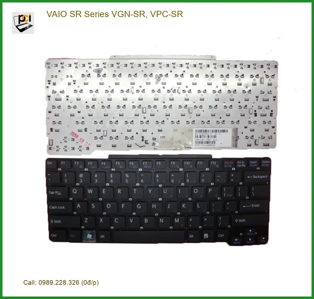 Bàn phím Laptop VAIO SR Series - Thay Nhanh Tại TPHCM - Giá Rẻ