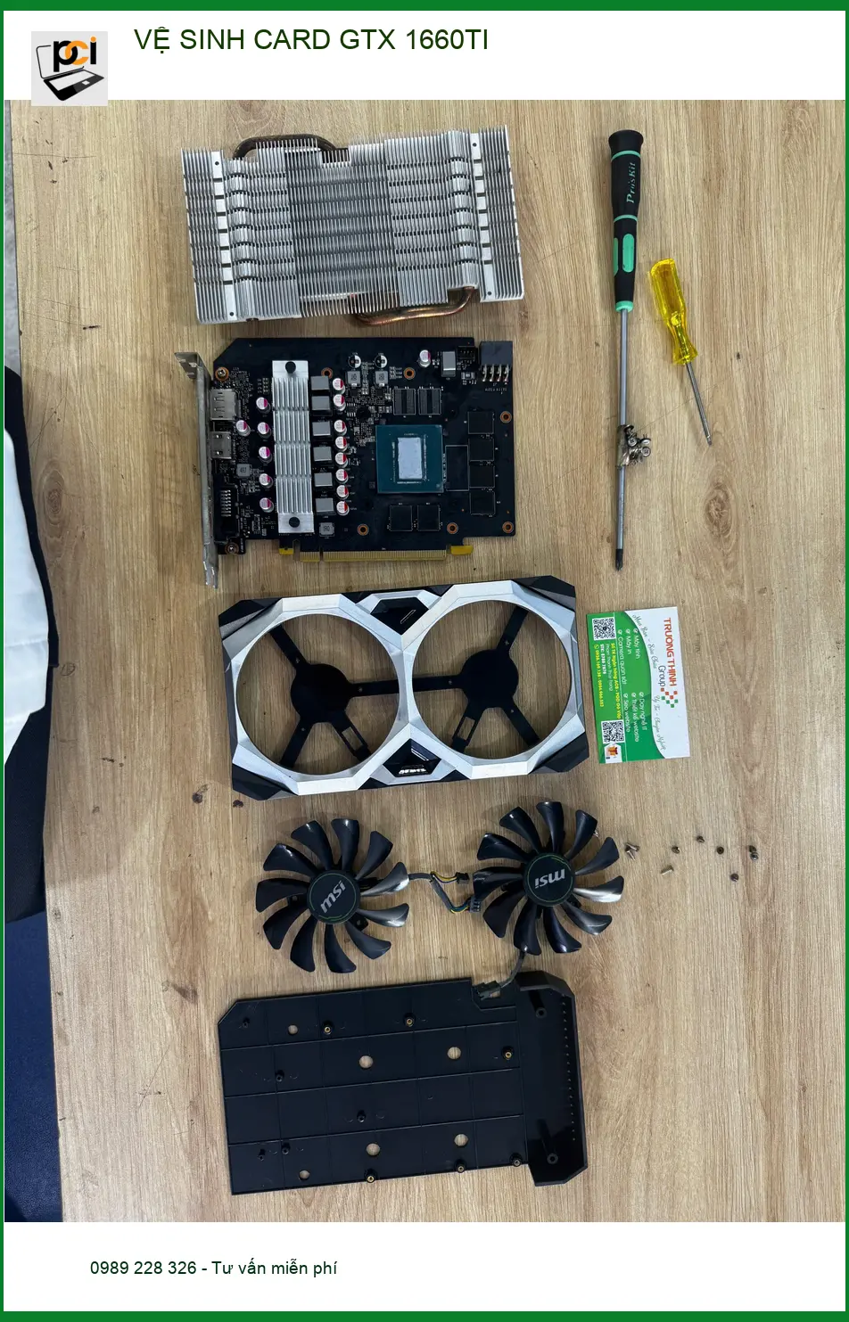 Anh Vỹ game thủ - Chỗ vệ sinh card GTX 1660TI nhanh chóng ở Quận 10 ảnh thực tế 1