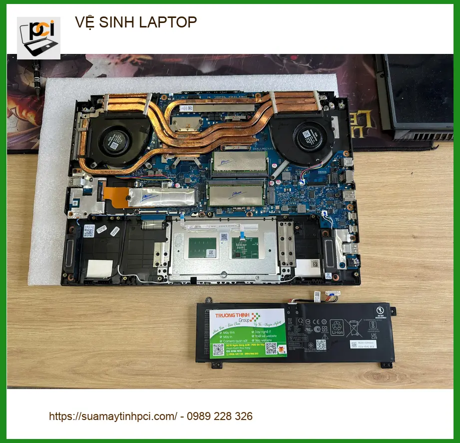 Bạn Minh Khôi tìm dịch vụ vệ sinh LAPTOP Quận 9 uy tín sau khi máy nóng ran