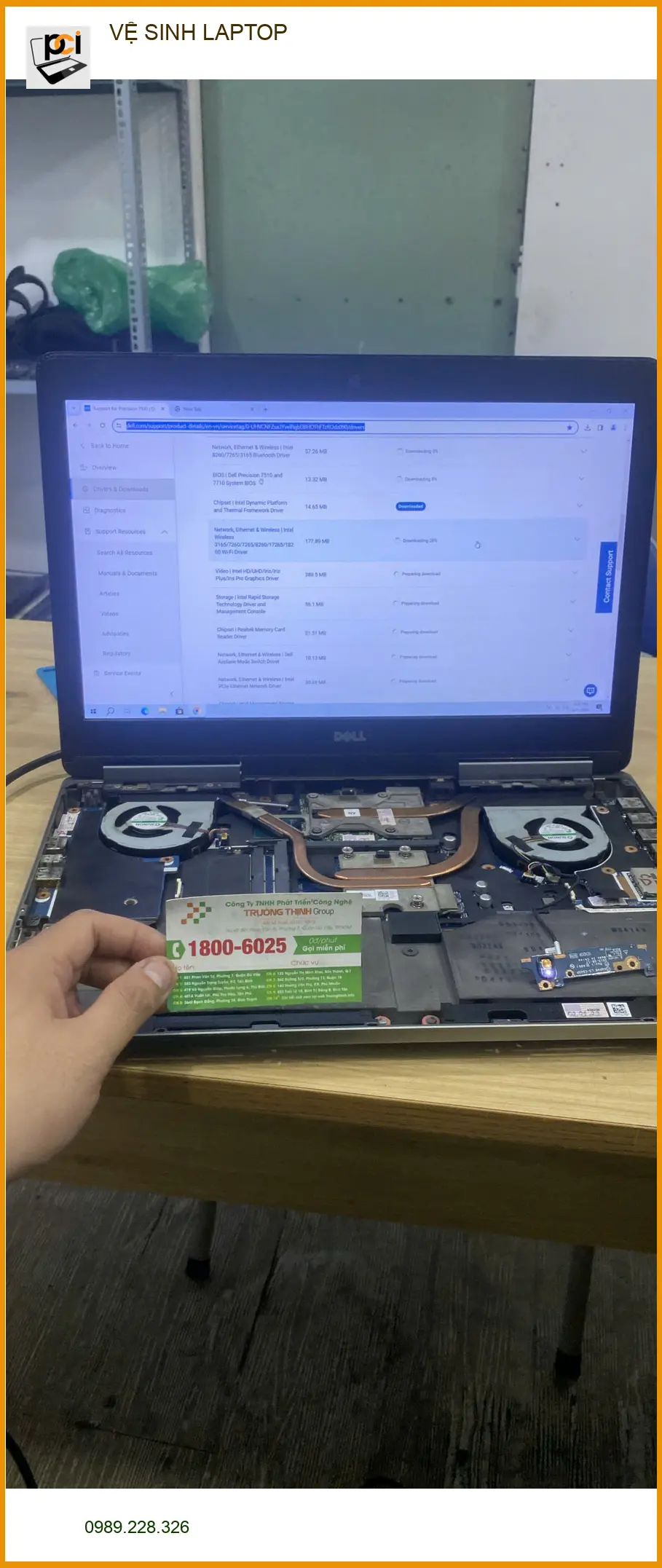 Địa điểm VỆ SINH LAPTOP Quận 9 lấy ngay – Chị Thảo cần gấp để học online