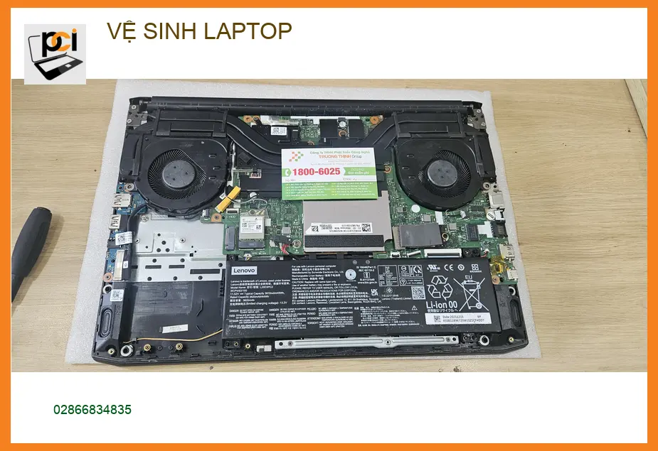 Bạn Minh Khôi tìm dịch vụ vệ sinh LAPTOP Quận 9 uy tín sau khi máy nóng ran ảnh thực tế 1