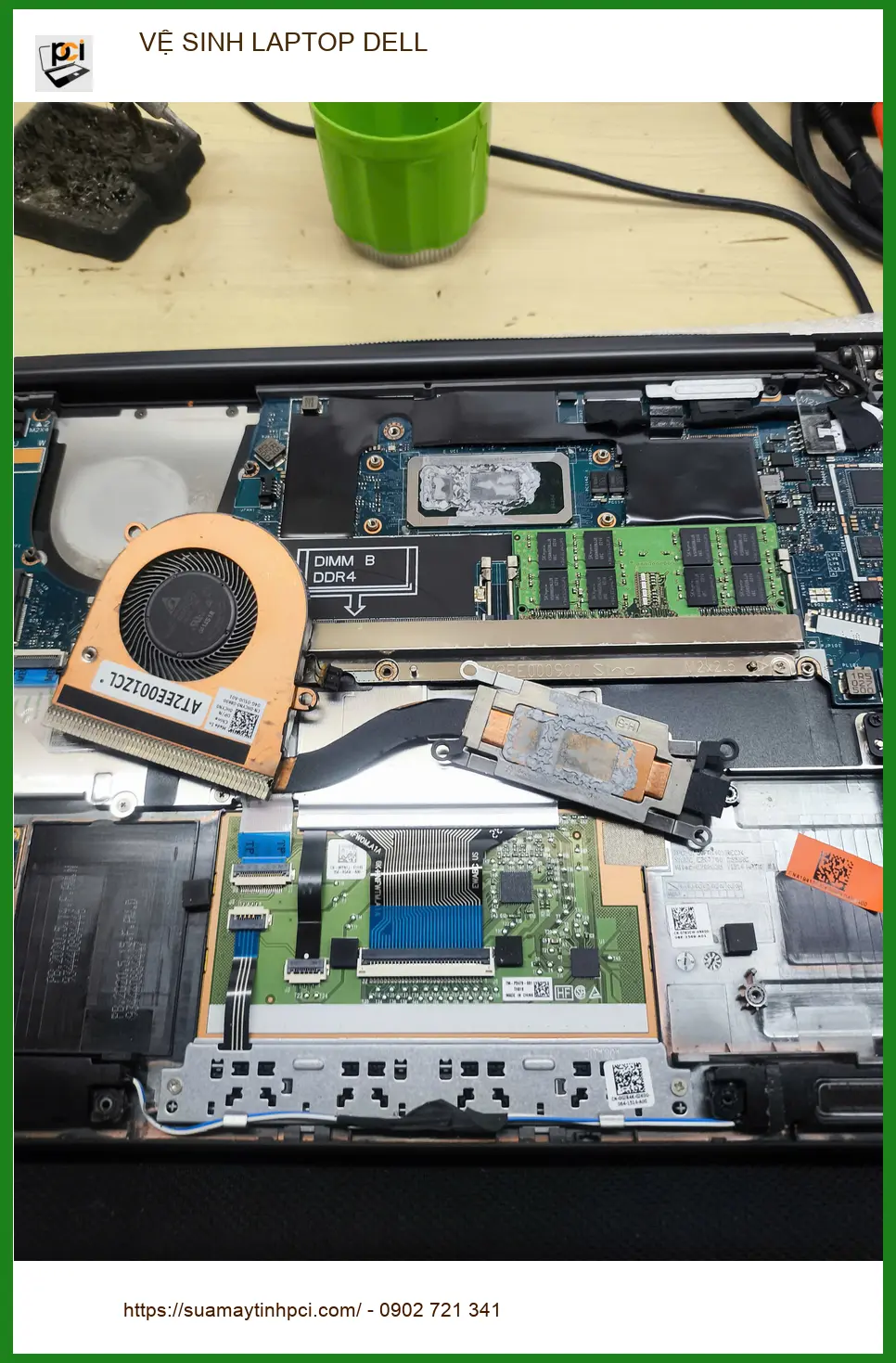 Bác Kiên kiến trúc sư review Dịch vụ Vệ sinh Laptop Dell Quận Gò Vấp uy tín