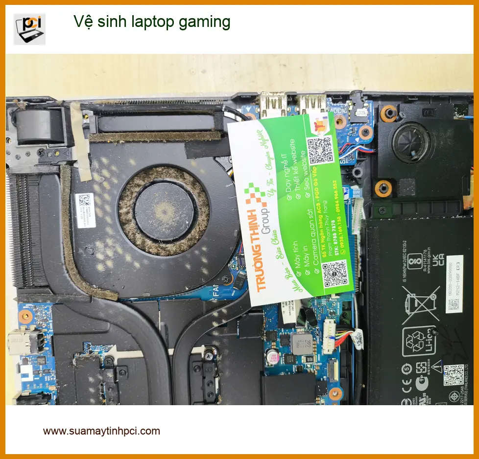 Trung tâm vệ sinh laptop gaming Quận Tân Bình uy tín - Bác Nhật kiến trúc sư review ảnh thực tế 1