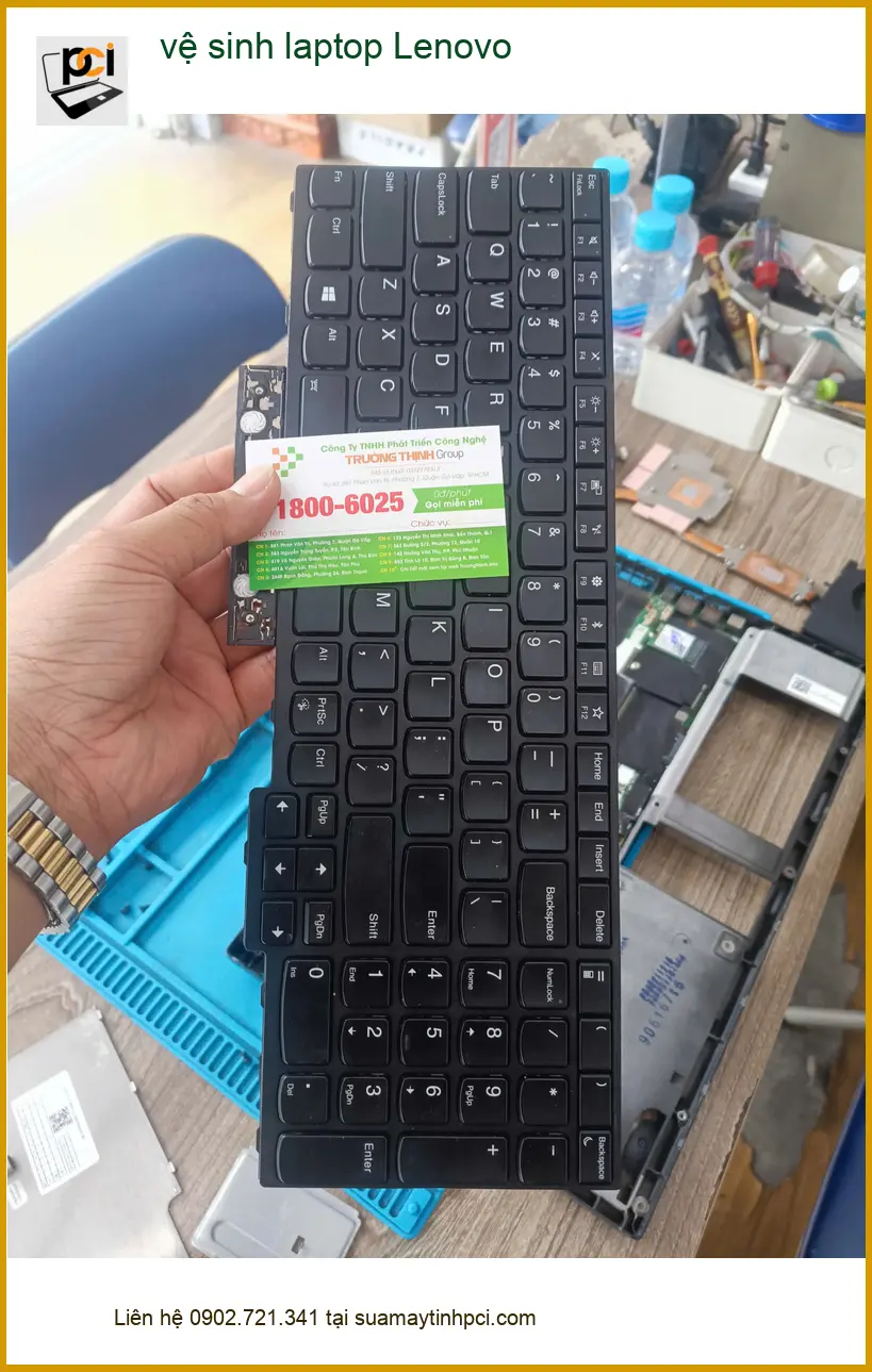 Anh Phước sinh viên review trung tâm vệ sinh laptop Lenovo Quận Tân Phú lấy ngay ảnh thực tế 1
