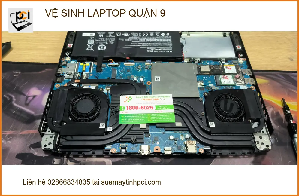Dịch vụ Vệ sinh Laptop Quận 9 – Anh Quân kiến trúc sư hài lòng
