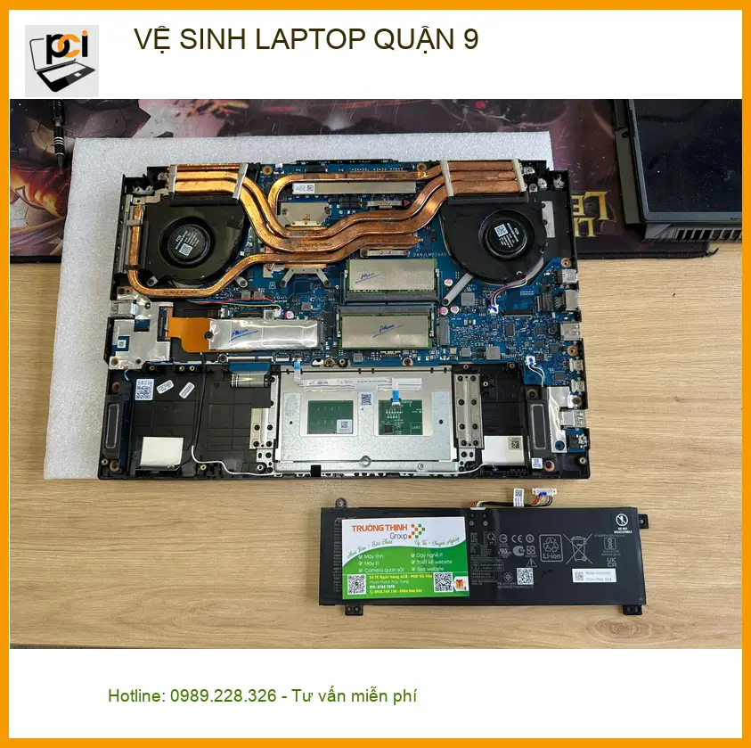 Dịch vụ Vệ sinh Laptop Quận 9 - Anh Quân kiến trúc sư hài lòng ảnh thực tế 1