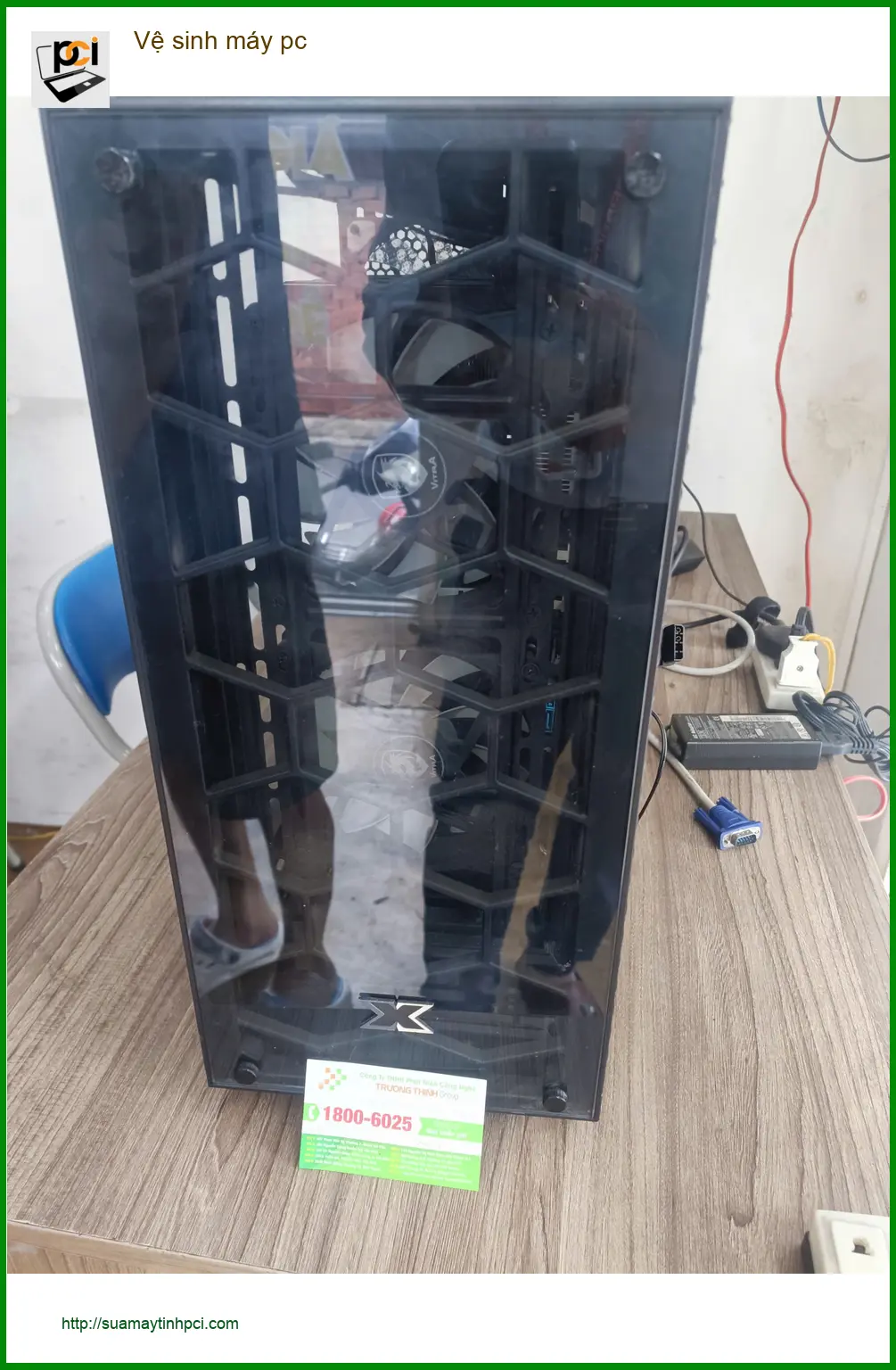 Cô Hương chủ tiệm bánh cần vệ sinh máy pc định kỳ ở Quận Tân Phú