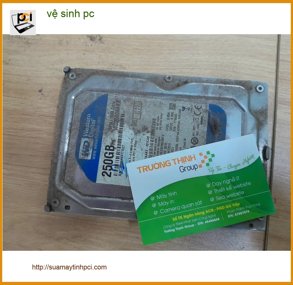 Bác Phước lo lắng máy tính kêu to - Trung tâm vệ sinh PC Quận Thủ Đức giá rẻ ảnh thực tế 1