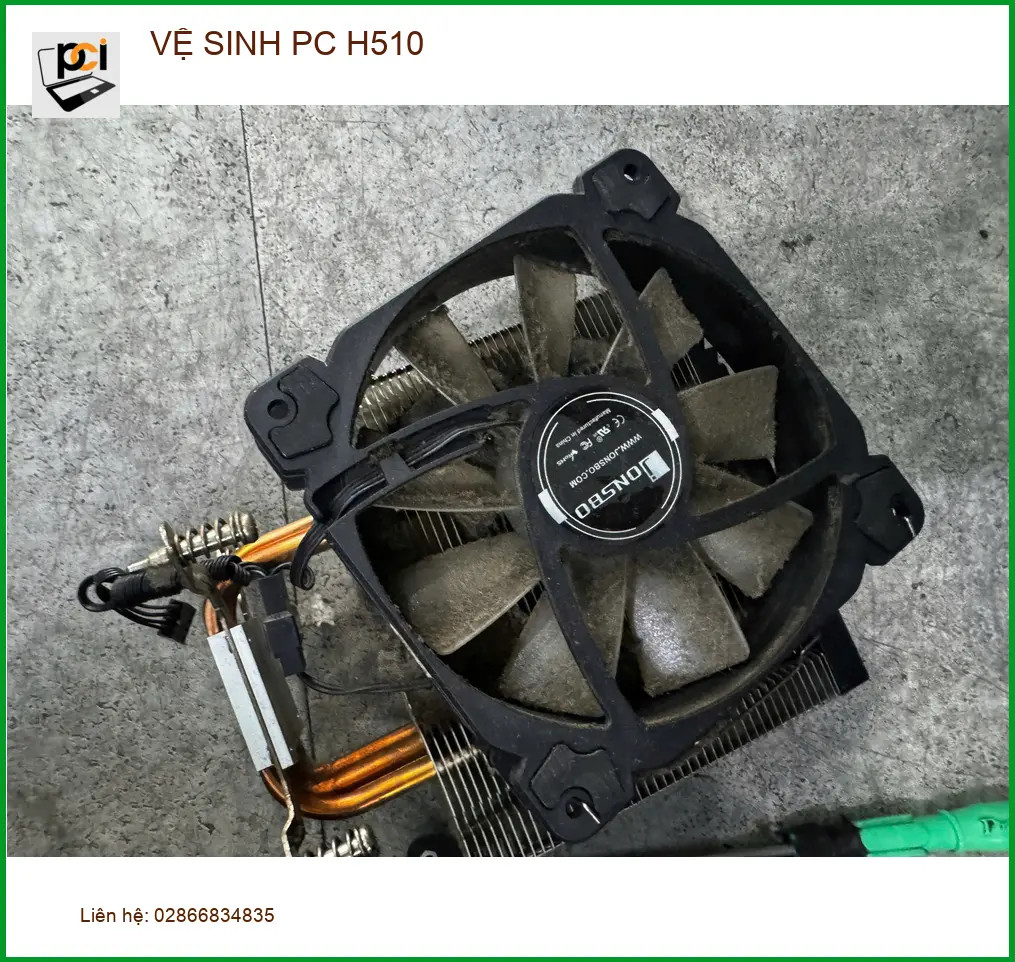 Chị Phương lo lắng PC chạy chậm - Địa điểm Vệ sinh PC H510 Quận 10 ảnh thực tế 1