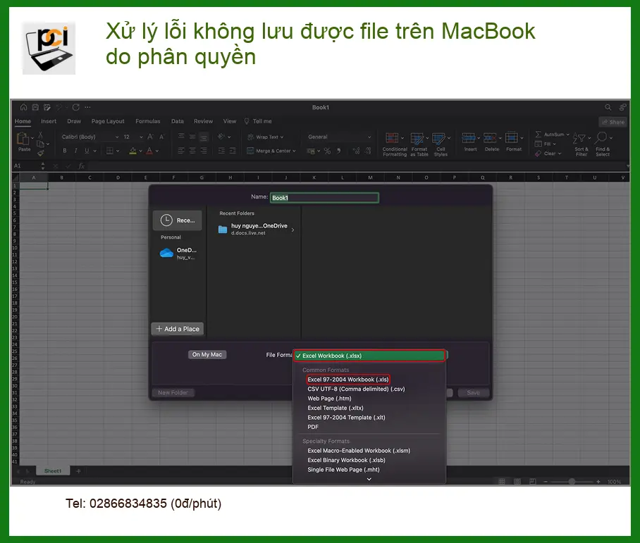 Macbook lỗi không lưu được file do phân quyền – Cách tự xử lý tại nhà