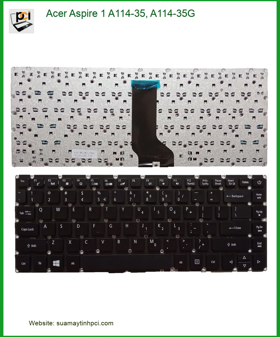 Bàn phím Laptop ACER Aspire 1 - Thay Lấy Ngay - Giá Rẻ TPHCM Tại Cửa Hàng