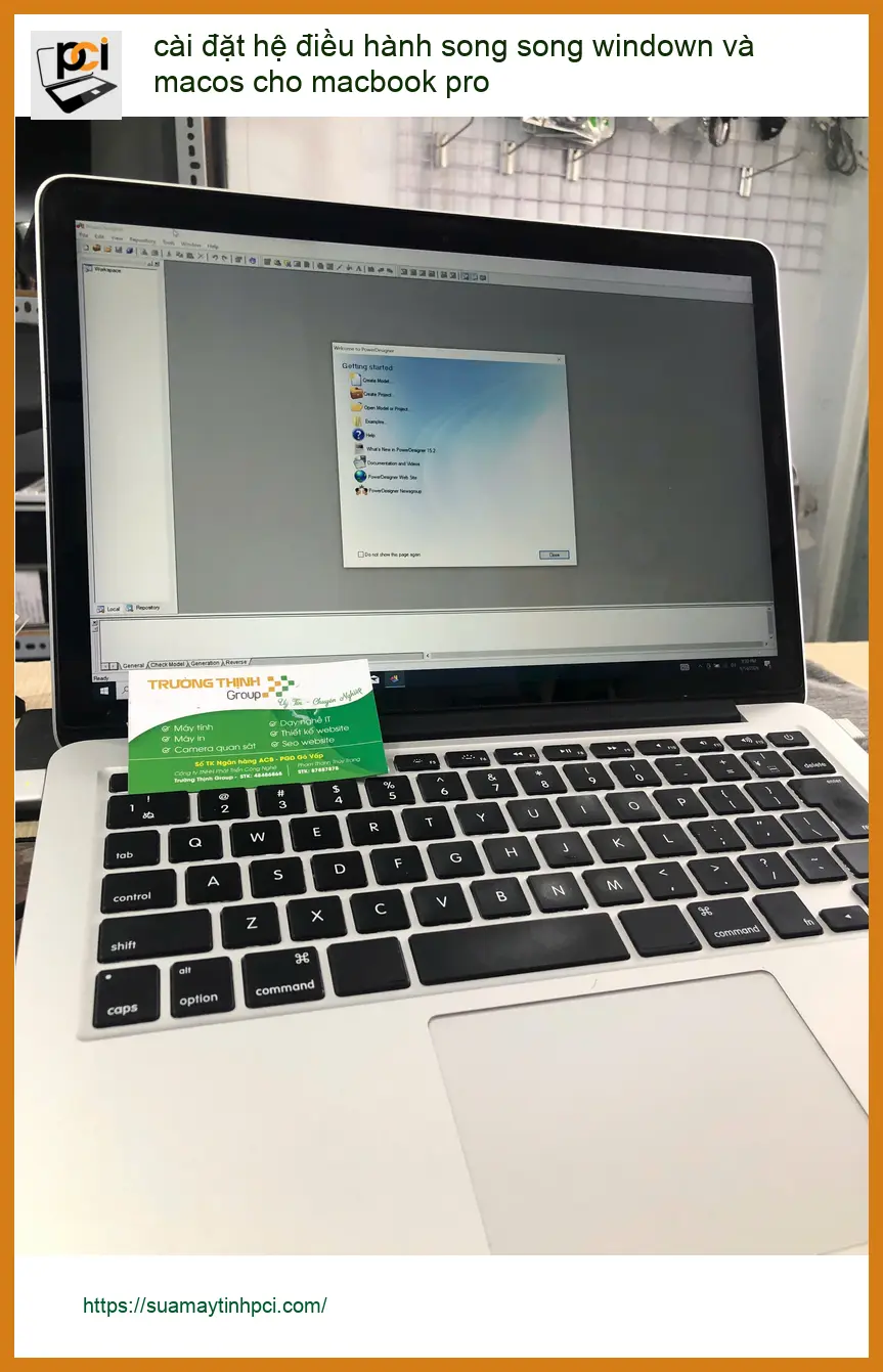 Anh Quân ở Quận Bình Thạnh cần cài đặt song song Win và Mac cho Macbook Pro