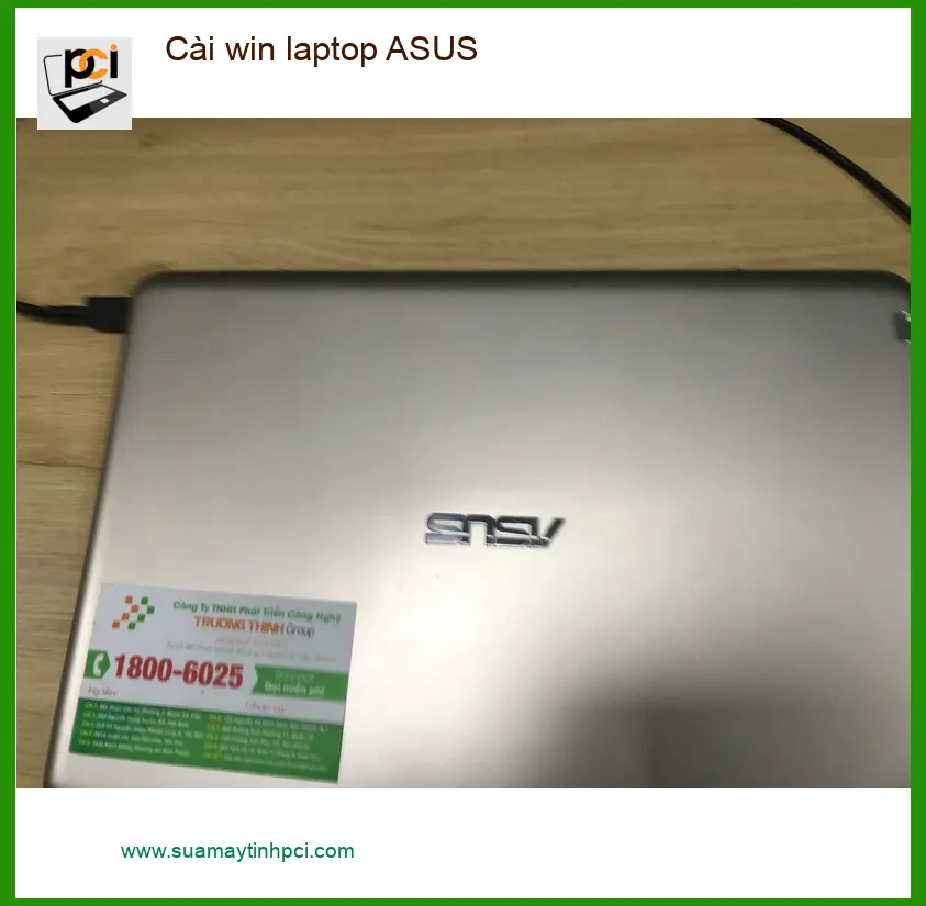 Anh Tấn môi giới kể chuyện cài win laptop ASUS Quận Bình Tân lấy liền