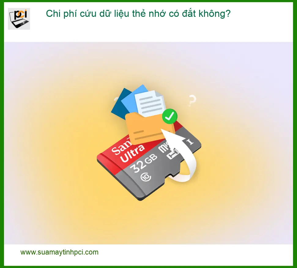 Khôi Phục Dữ Liệu thẻ nhớ chi phí có đắt không? – Bảng giá tham khảo mới nhất