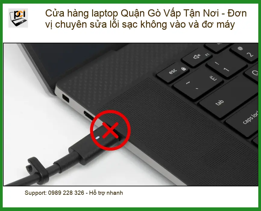 Sửa Laptop Quận Gò Vấp: Khắc phục lỗi sạc, đơ máy tận nơi