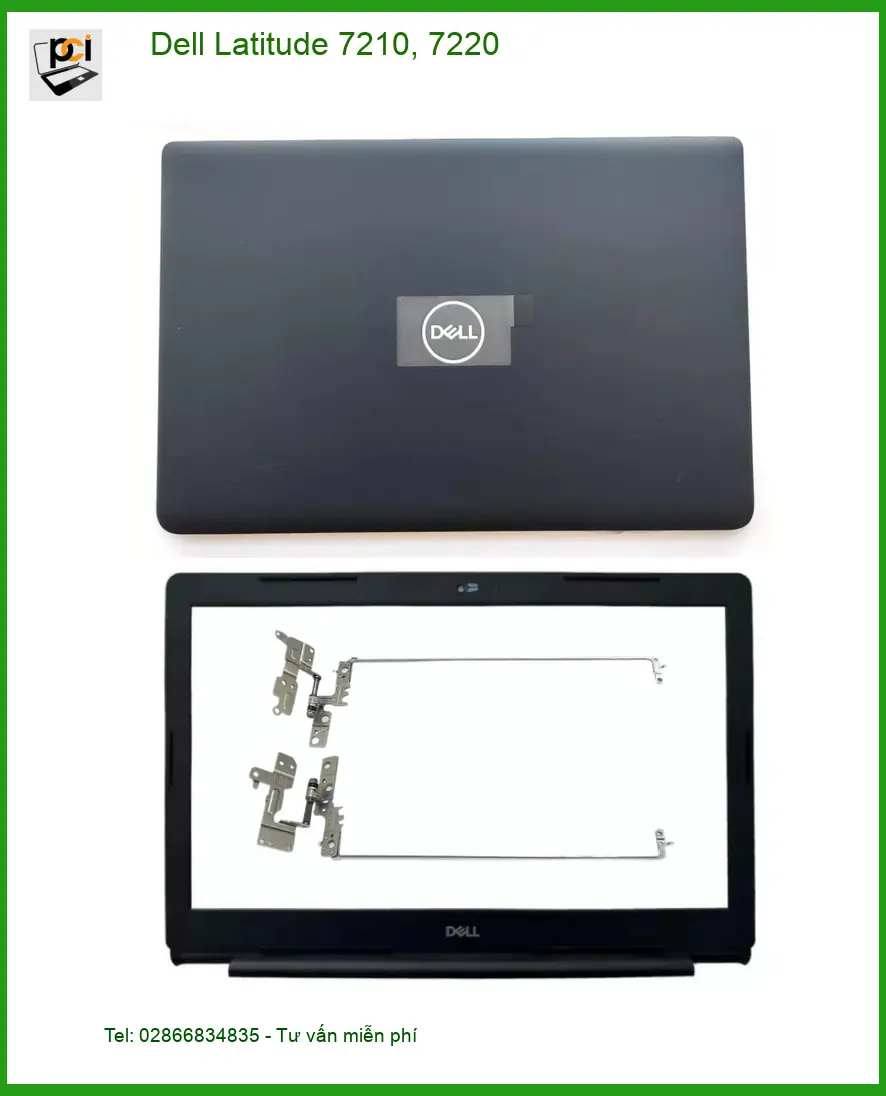Vỏ Laptop Dell Latitude 7210, 7220 - Cửa Hàng Thay Vỏ Nhanh Giá Rẻ