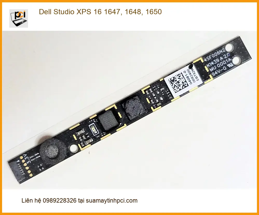 Webcam Laptop Dell Studio XPS 1647 1648 1650 - Thay Lắp Nhanh TPHCM Giá Tốt