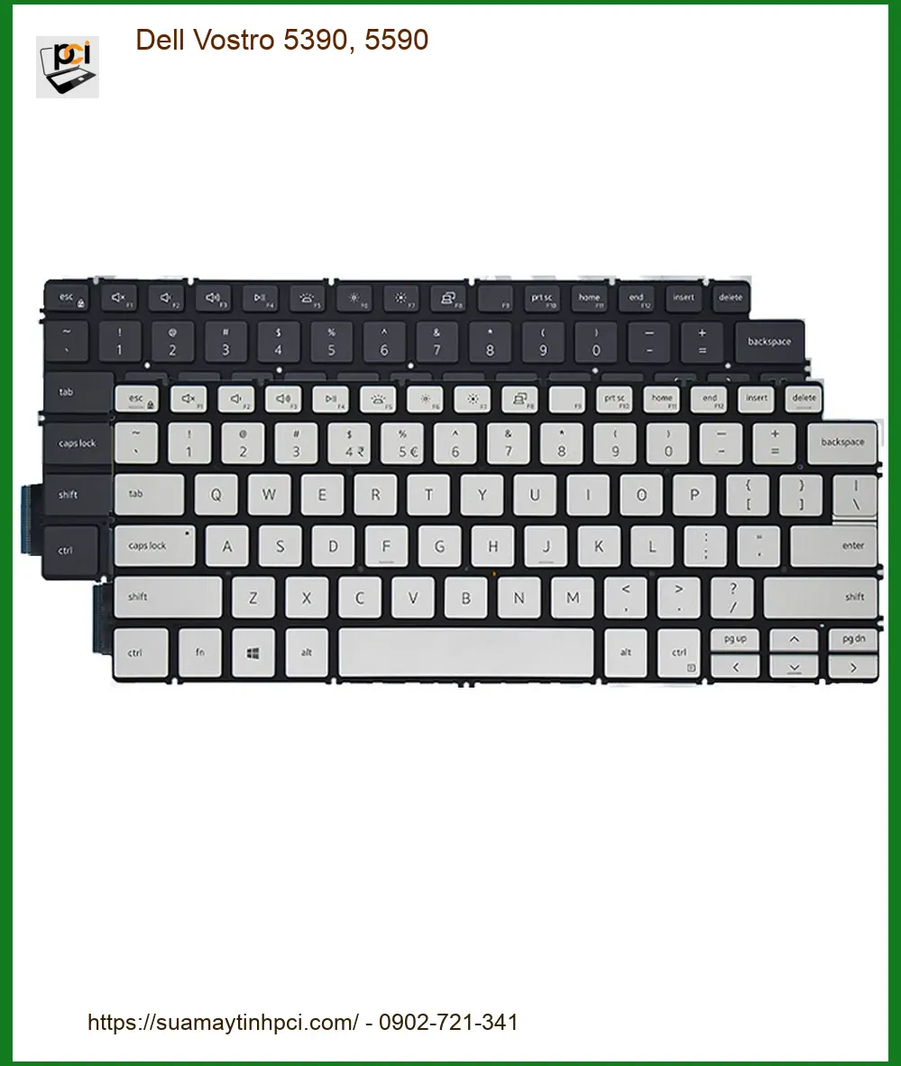 Thay Bàn Phím Laptop DELL Vostro 5390, 5590 - Sửa Nhanh Trong Ngày TPHCM