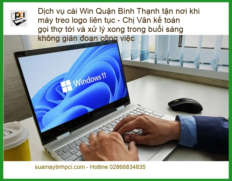 Cài Win Quận Bình Thạnh tận nơi, treo logo – Thợ xử lý nhanh