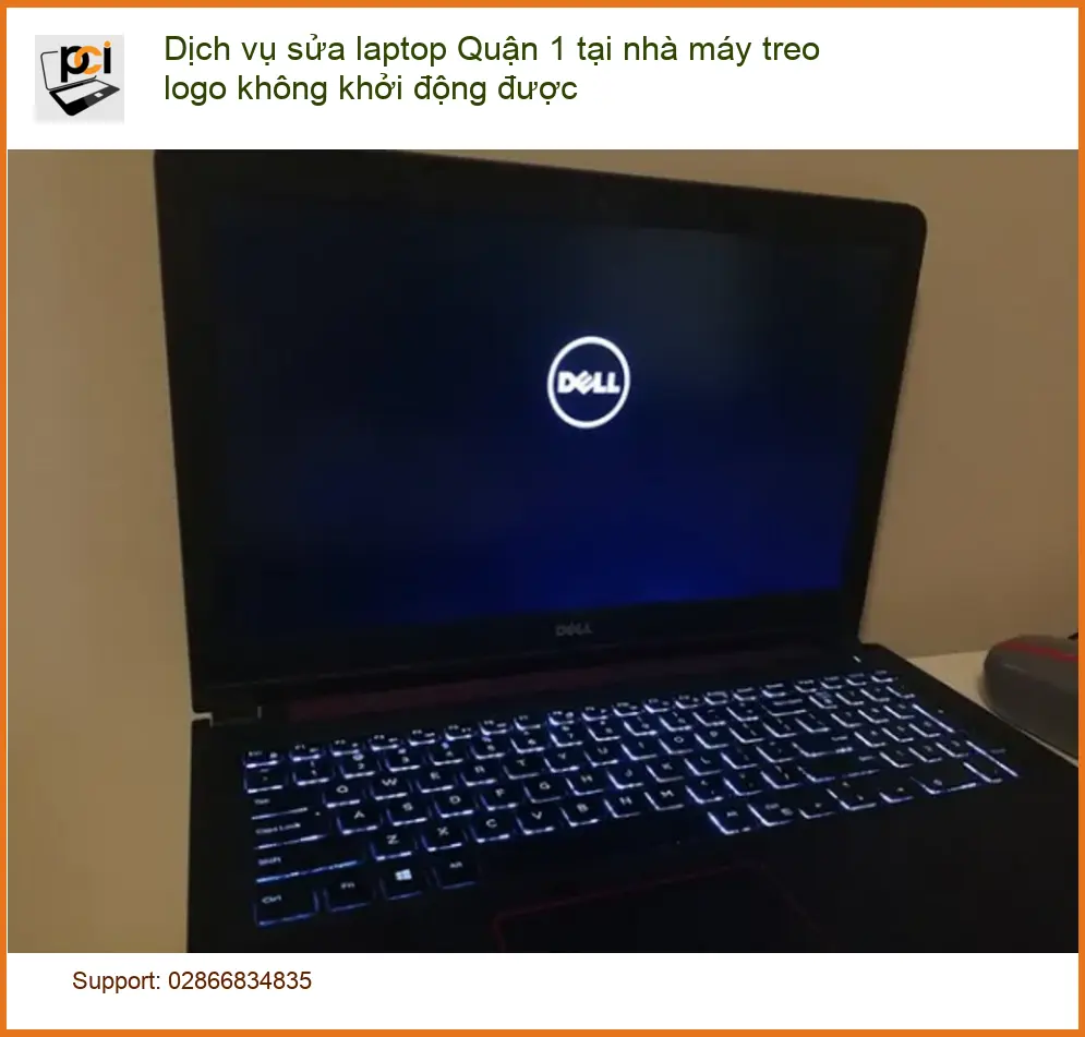 Sửa Laptop Quận 1 tại nhà: Treo logo, không khởi động – Trung tâm PCI
