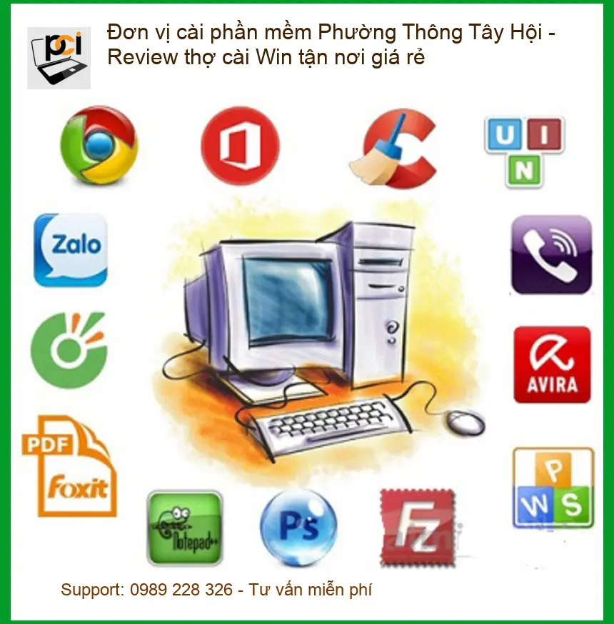 Laptop cài Win Thông Tây Hội – Thợ tận nơi giá rẻ TPHCM