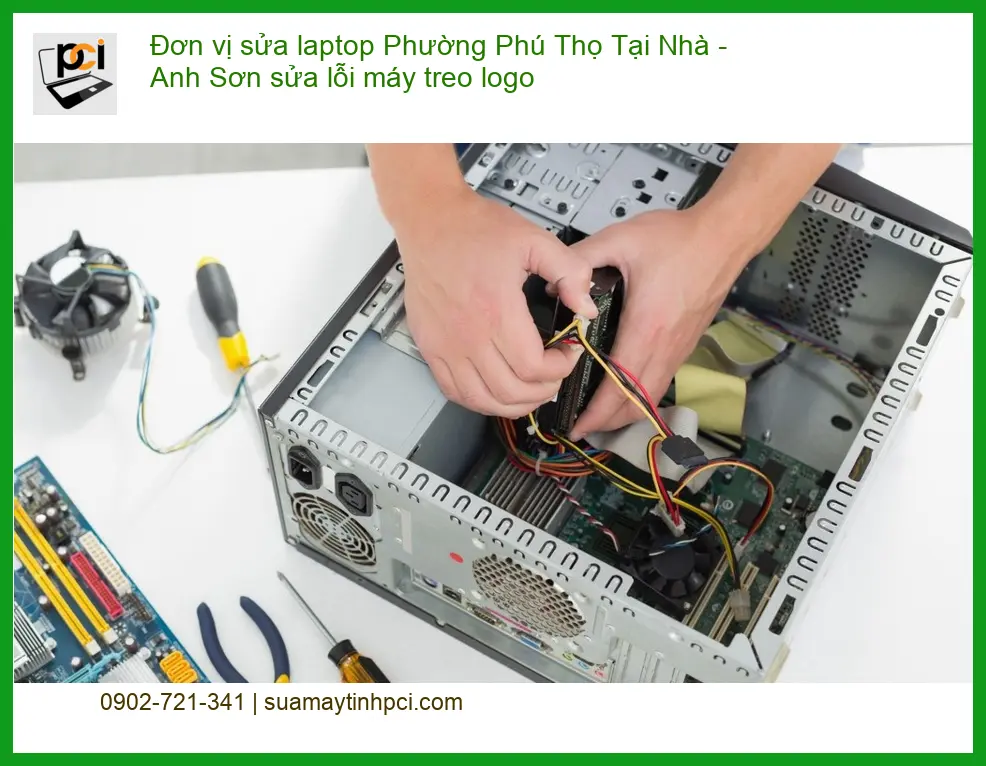 Sửa laptop Phú Thọ tại nhà lỗi treo logo – Trung tâm hỗ trợ gần đây