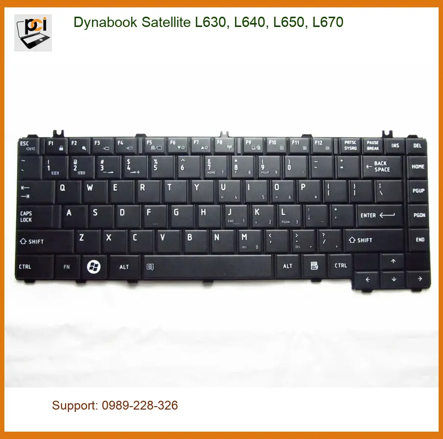 Bàn phím Laptop Dynabook Satellite - Thay Nhanh Tại TPHCM, Lấy Liền Giá Rẻ