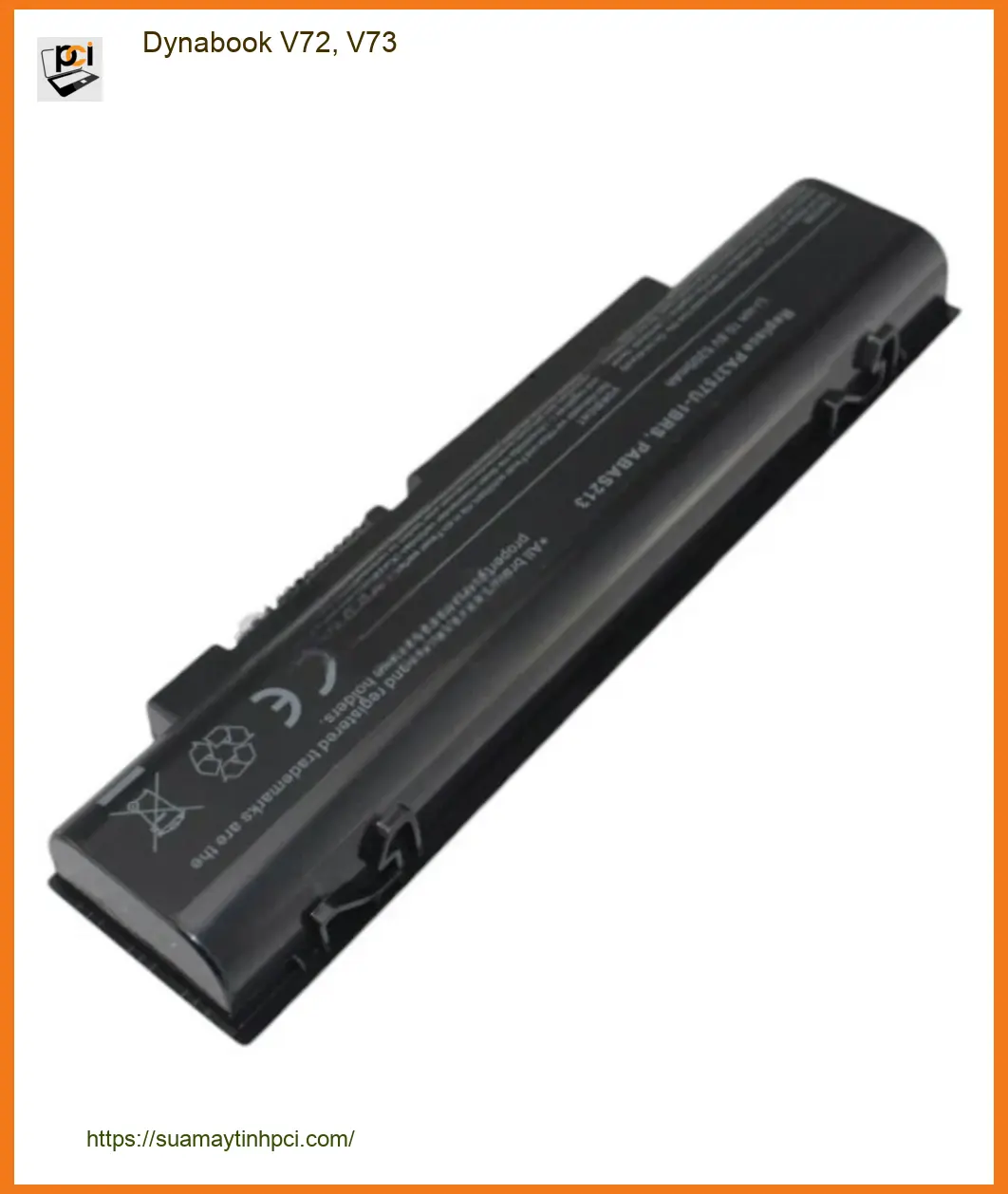 Pin Laptop Dynabook V72, V73 - Thay Lấy Ngay | Giá Rẻ TPHCM