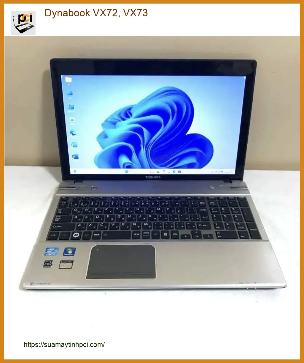 Vỏ Laptop Dynabook VX72, VX73 - Thay Lấy Liền, Giá Tốt TPHCM