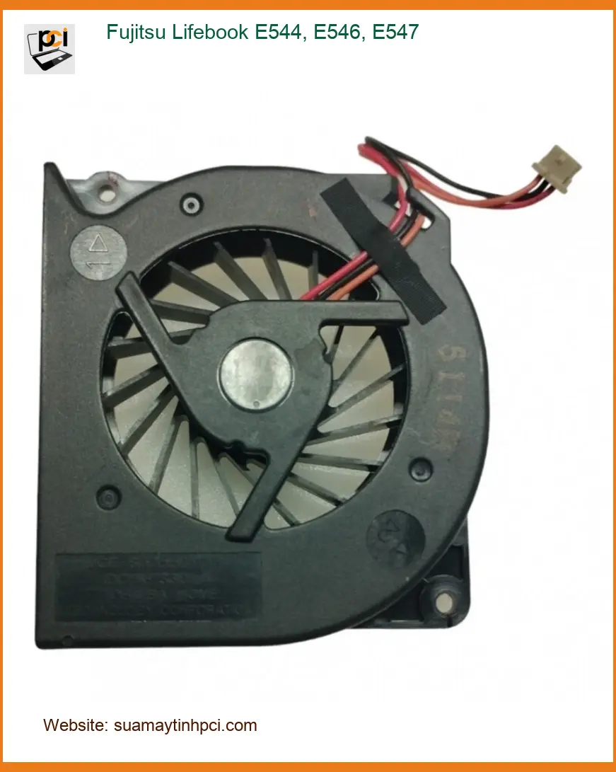 Fan Laptop Fujitsu Lifebook E544, E546, E547 - Thay Lấy Liền Tại TPHCM