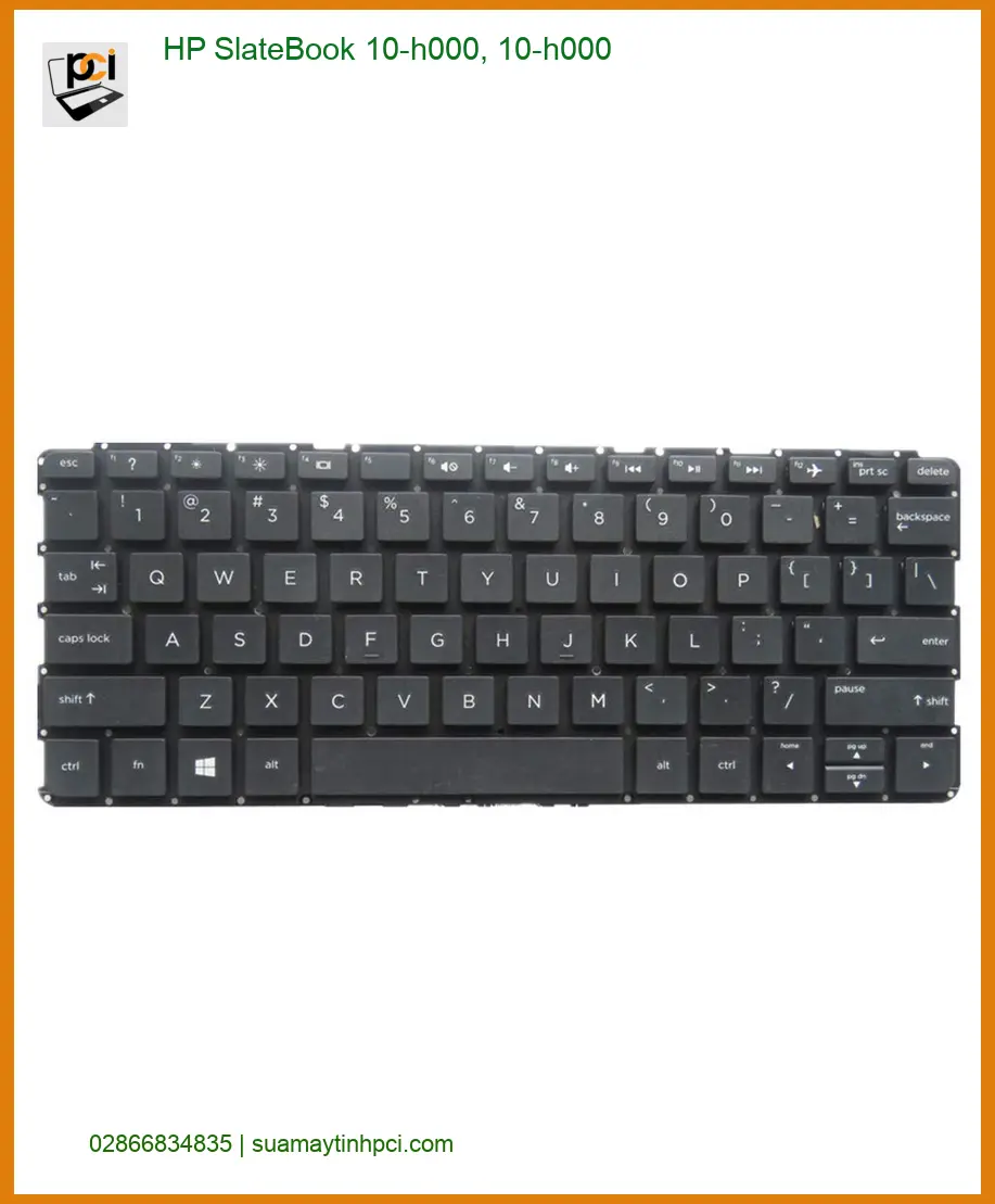 Bàn phím Laptop HP SlateBook 10-h000 - Trung Tâm Thay Nhanh TPHCM Giá Rẻ