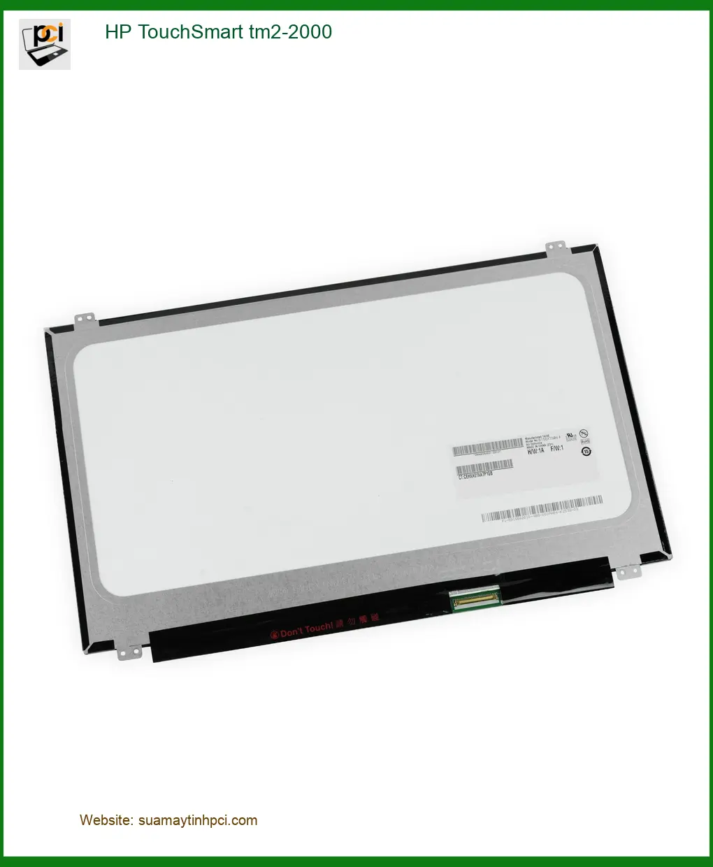 Màn hình Laptop HP TouchSmart tm2-2000 - Thay nhanh, lấy liền, giá tốt TPHCM