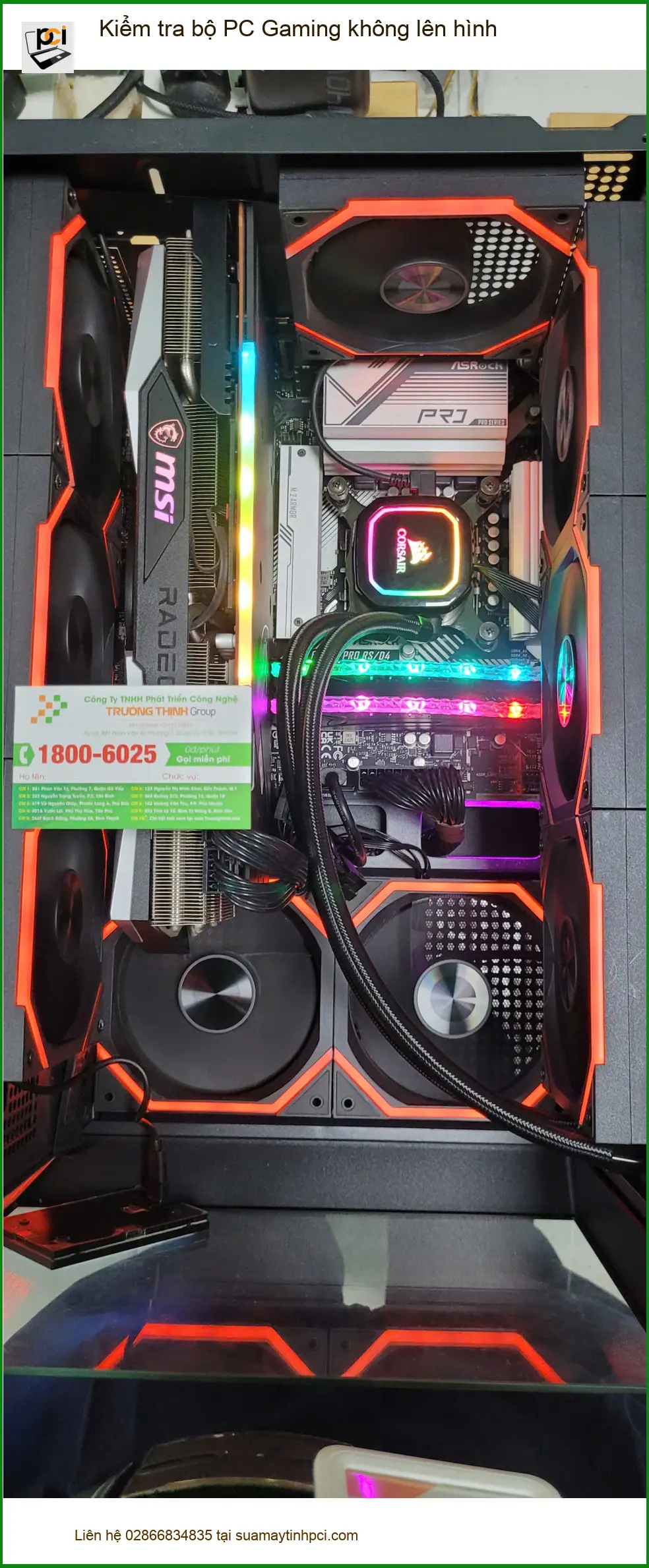 Anh Hoàng thợ sửa PC Gaming không lên hình Quận Bình Tân chuyên nghiệp