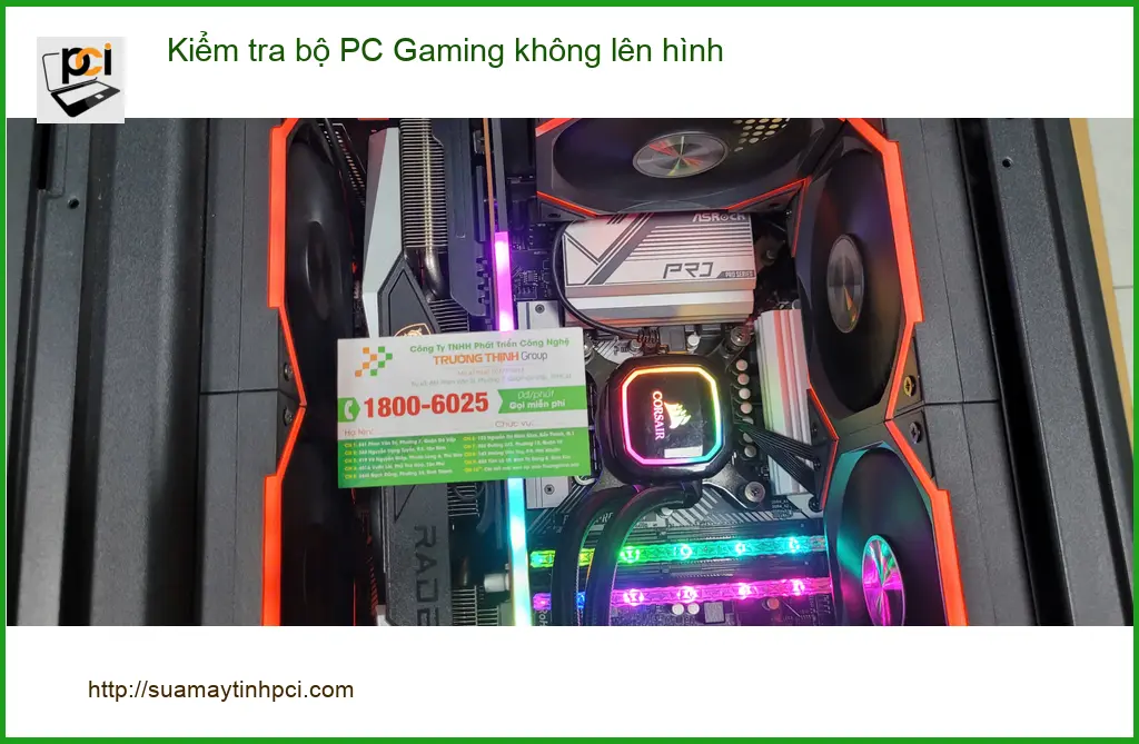 Anh Hoàng thợ sửa PC Gaming không lên hình Quận Bình Tân chuyên nghiệp ảnh thực tế 1