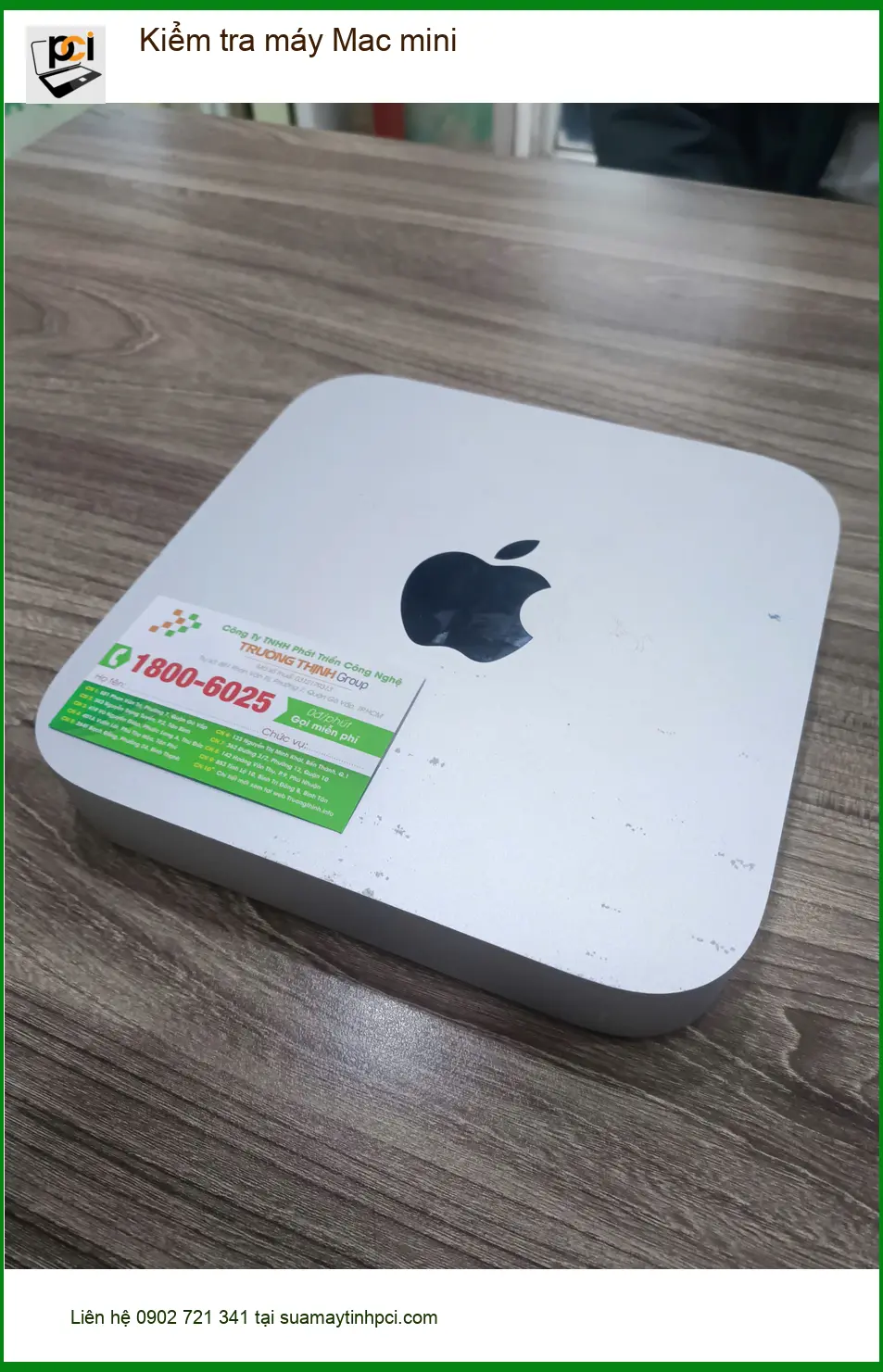 Trung tâm kiểm tra máy Mac mini Quận Tân Phú – Chị Tuyết phát hiện lỗi lạ