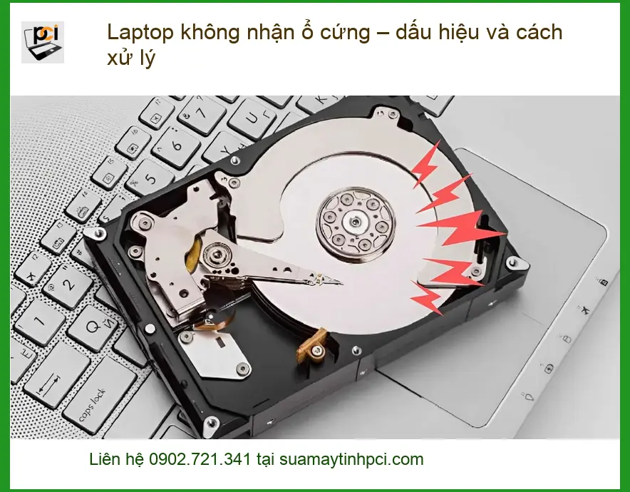 Laptop không nhận ổ cứng – Dấu hiệu, cách xử lý tại nhà