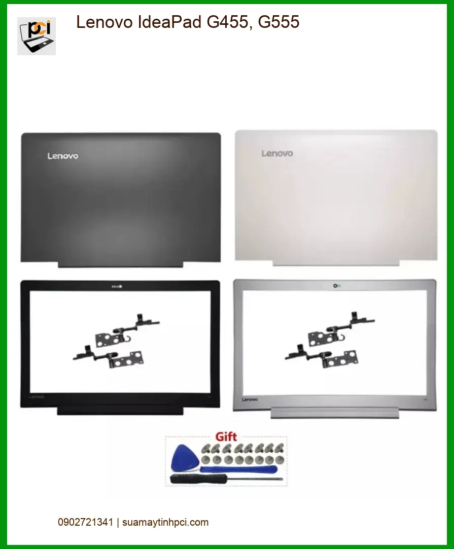 Vỏ Laptop LENOVO IdeaPad G455, G555 - Thay Lấy Ngay TPHCM Giá Rẻ