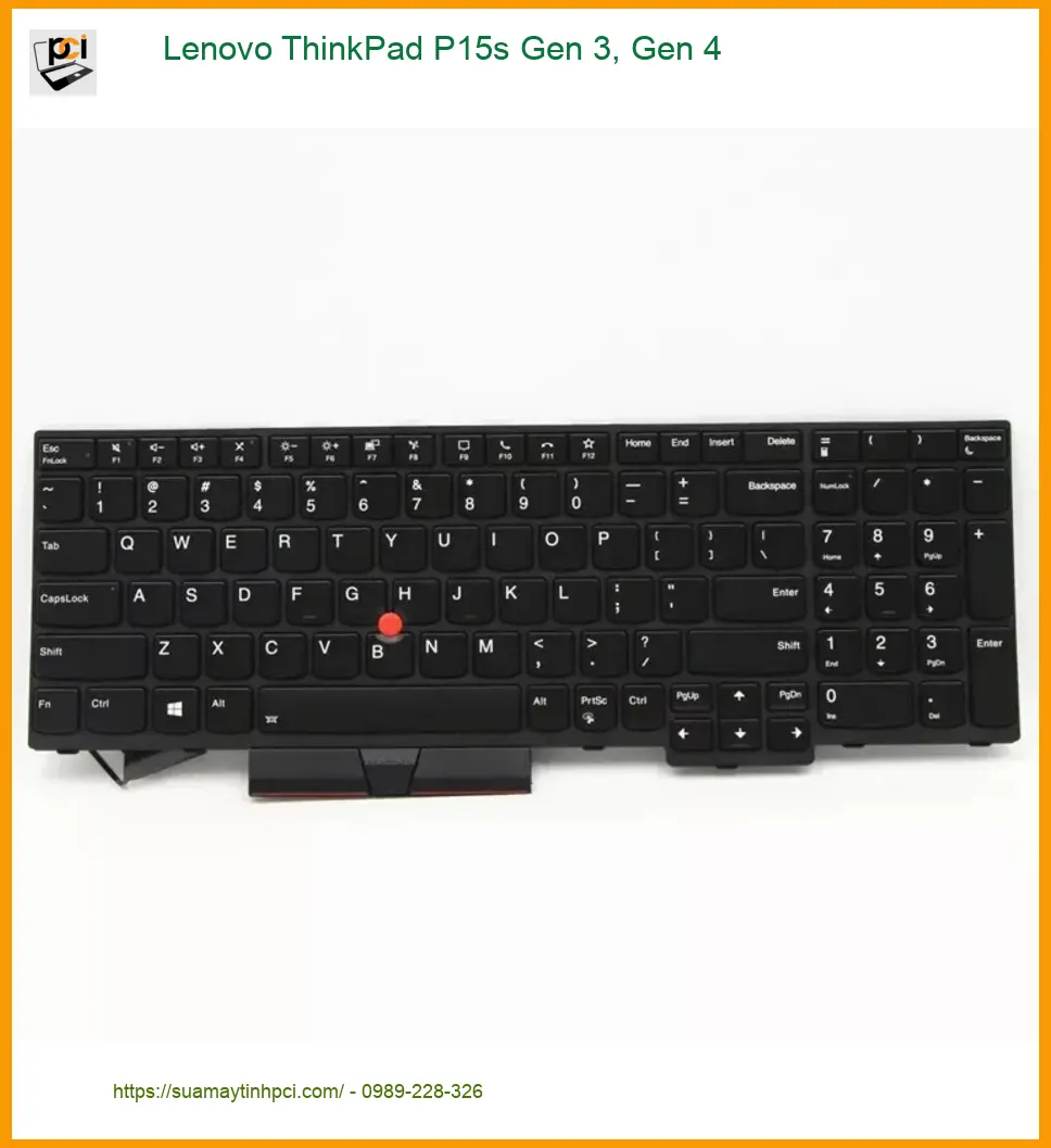 Bàn phím Laptop Lenovo ThinkPad P15s - Thay Mới Lấy Ngay | Giá Tốt TPHCM