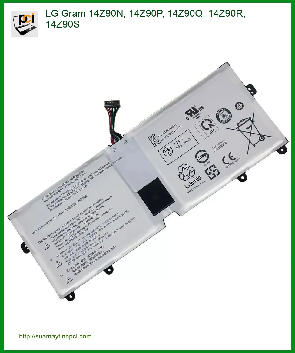 Pin Laptop LG Gram - Thay Lấy Liền Tại Trung Tâm TPHCM Giá Rẻ