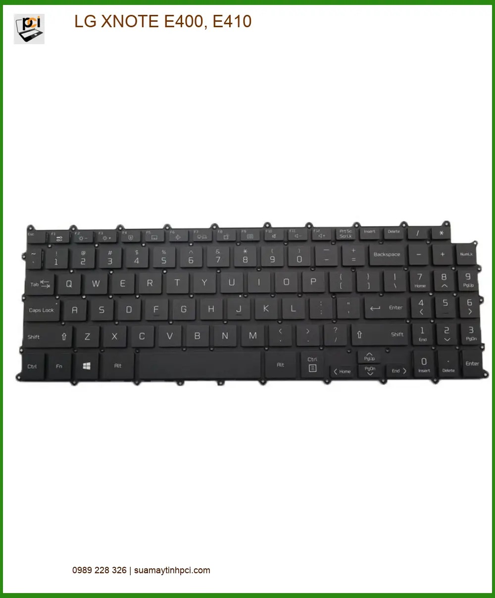 Bàn phím Laptop LG XNOTE E400, E410 - Thay thế Nhanh tại TPHCM Giá Rẻ