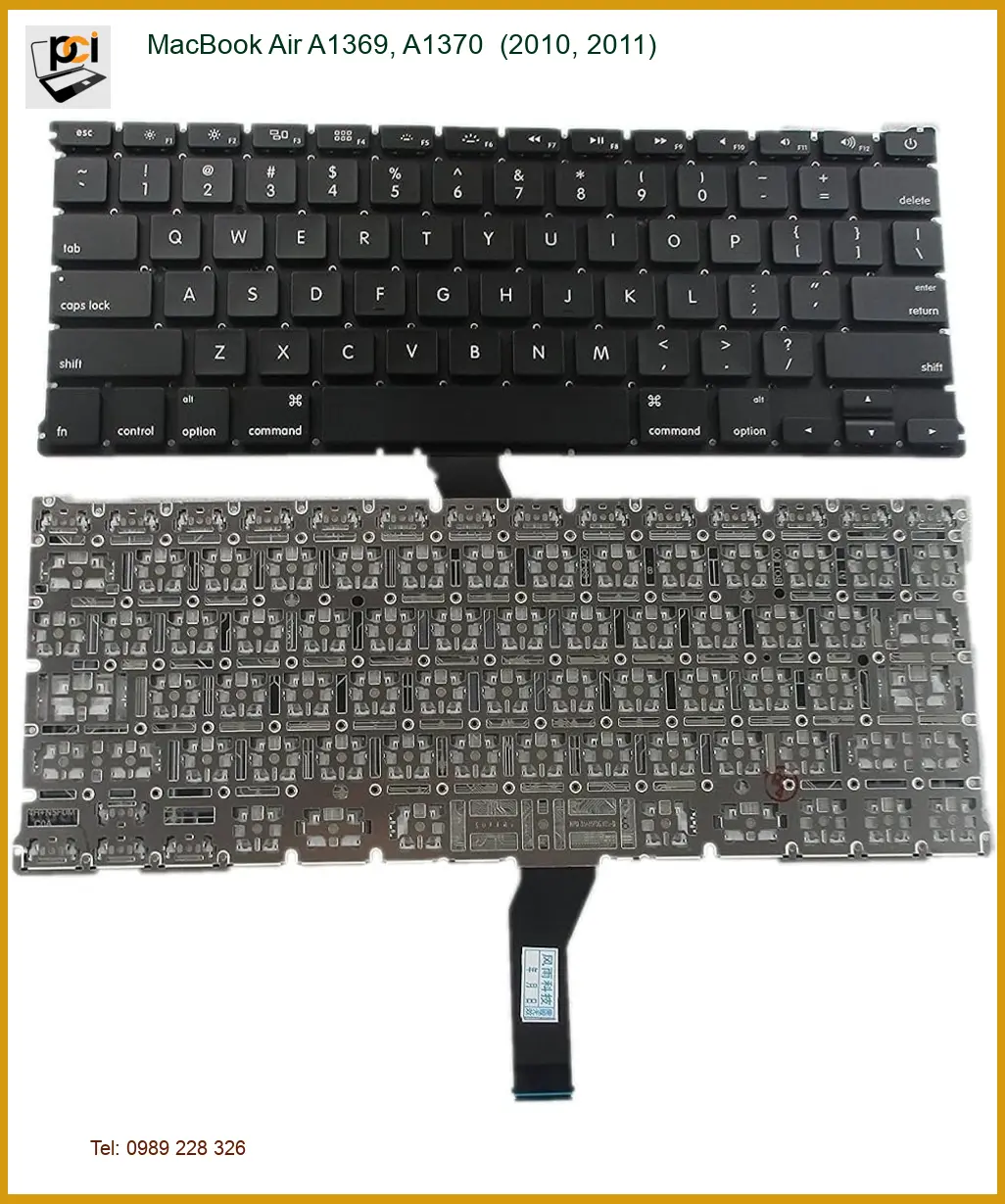 Bàn phím Laptop APPLE MacBook Air - Trung Tâm Thay Nhanh Giá Rẻ TPHCM
