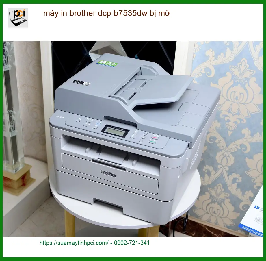 Sửa Chữa Nạp Mực Máy In Brother DCP-B7535DW bị mờ – Trung tâm hỗ trợ